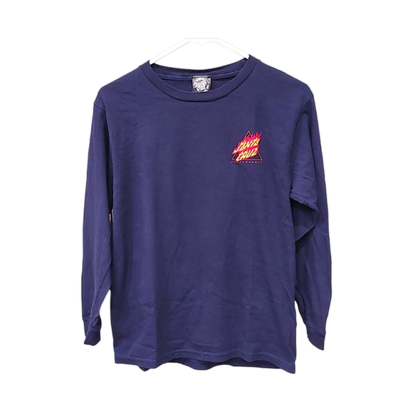 Santa Cruz Skateboards "Not a Dot" Flame Tee - Picture 3 of 5